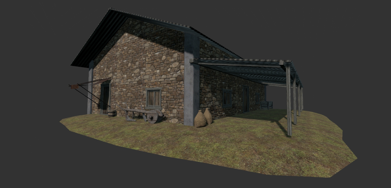 House Modelling and Texturing