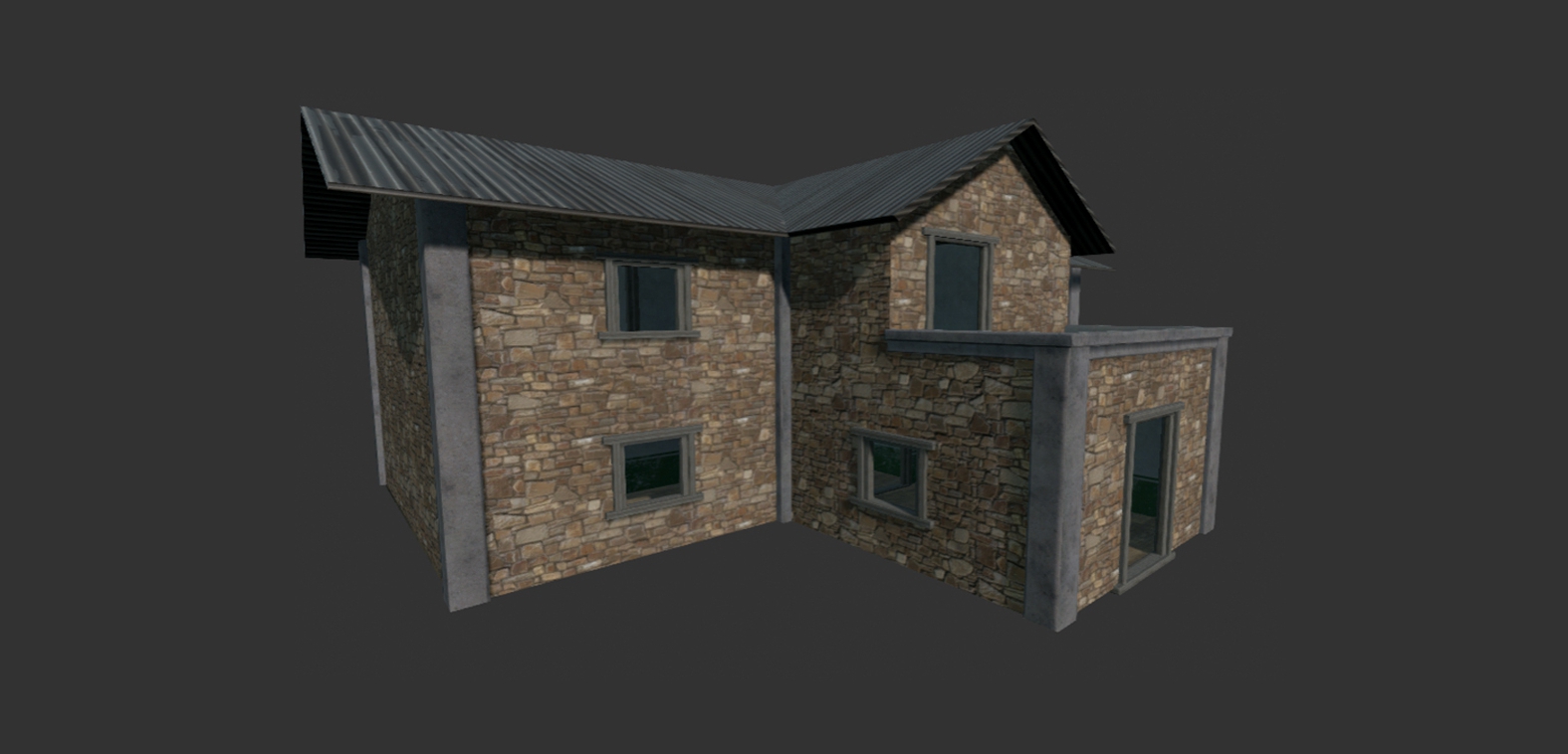 House Modelling and Texturing